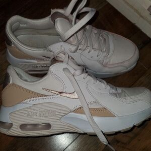 Women's Rose Gold Nike shoes